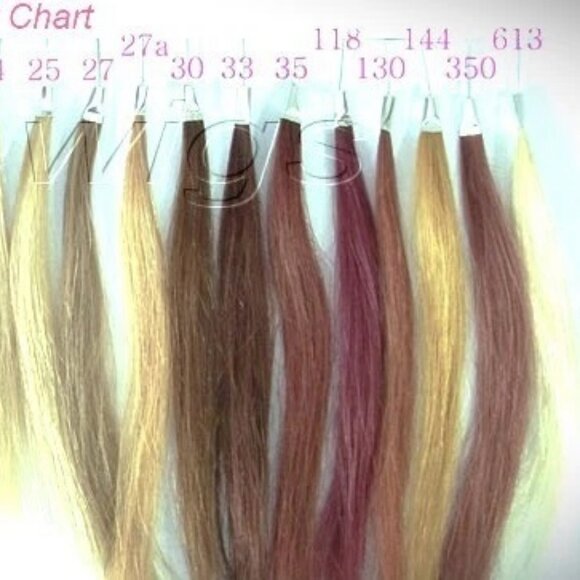 Vintage 100% Human Hair Fall from the 1970's -#35 Lght Brown  NEW with tags - Picture 7 of 12